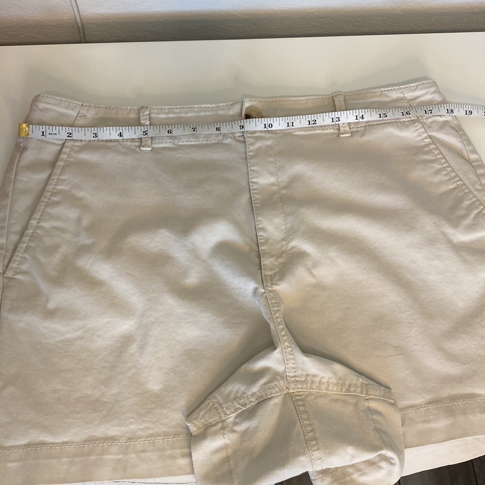 Loft 4” “The Washed Twill Short” in Khaki - Size 14 - Picture 8 of 12